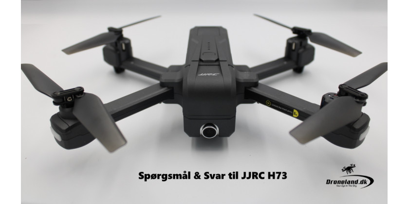 Q&A: Spørgsmål og svar til JJRC H73 Feahoot drone