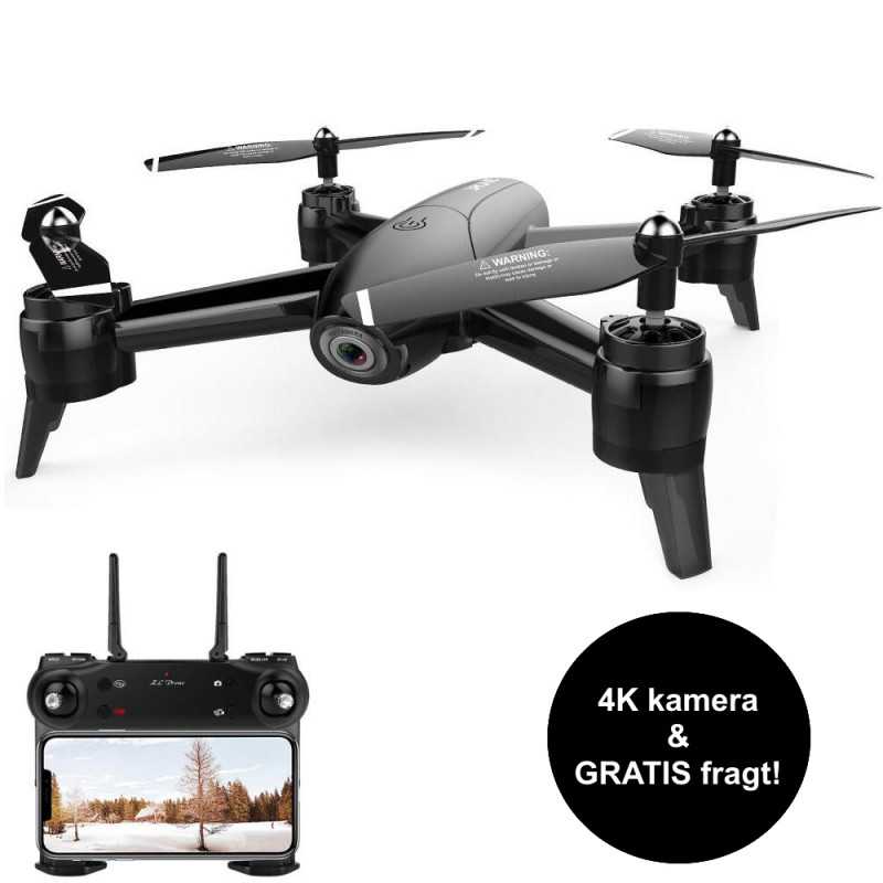 SG106 Deluxe drone med 4K/1080P vidvinkel dual kamera, Follow-Me & gesture control