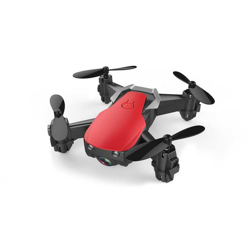 Eachine E61 – Indendørs FPV mikro drone med HD kamera – Begynder drone og øve drone + Gratis BonusPlus+ medlemskab – Vælg farve – Rød