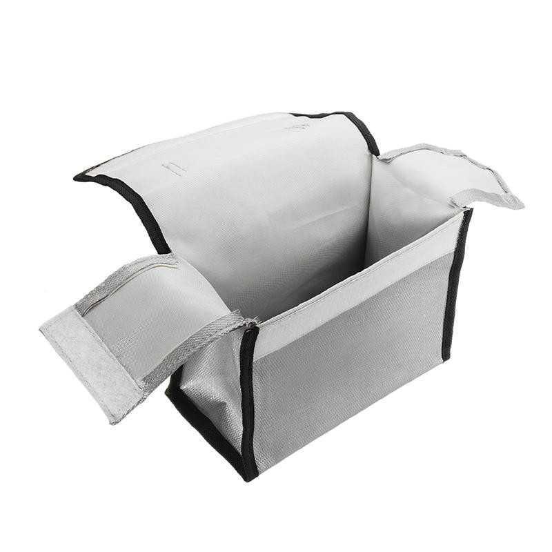 Brandsikker taske ti LiPo batterier - perfekt til sikker opbevaring af batterier