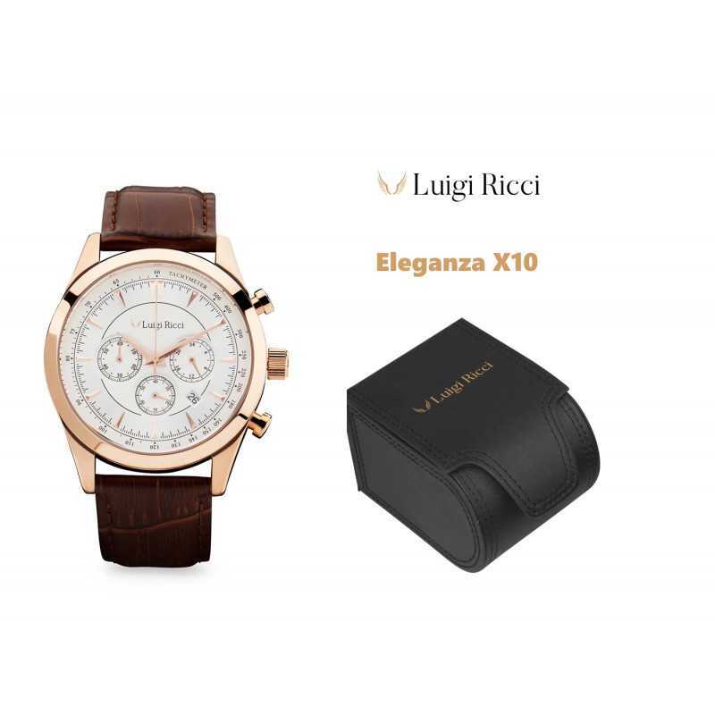 Luigi Ricci Mens Collector urpakke med 3 herreure