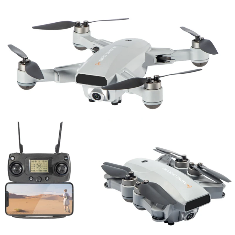 JJRC X16 Pro V2 (6K/1080P) – Foldbar GPS mini drone med 6K kamera, FPV, børsteløse motorer, follow me + gratis taske