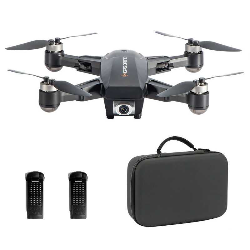 Startpakke med JJRC X16 Pro V2 (6K/1080P) – Foldbar GPS FPV mini drone med 6K kamera, follow me + gratis taske