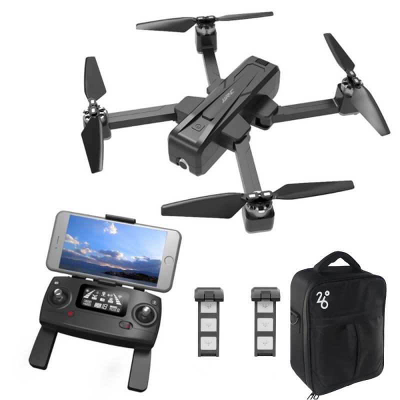 JJRC X11 Pro Scouter – GPS WiFi drone med 2K kamera og FPV + Gratis BonusPlus+ medlemskab – Vælg model: – Startpakke (Drone + Ekstra batteri + taske)