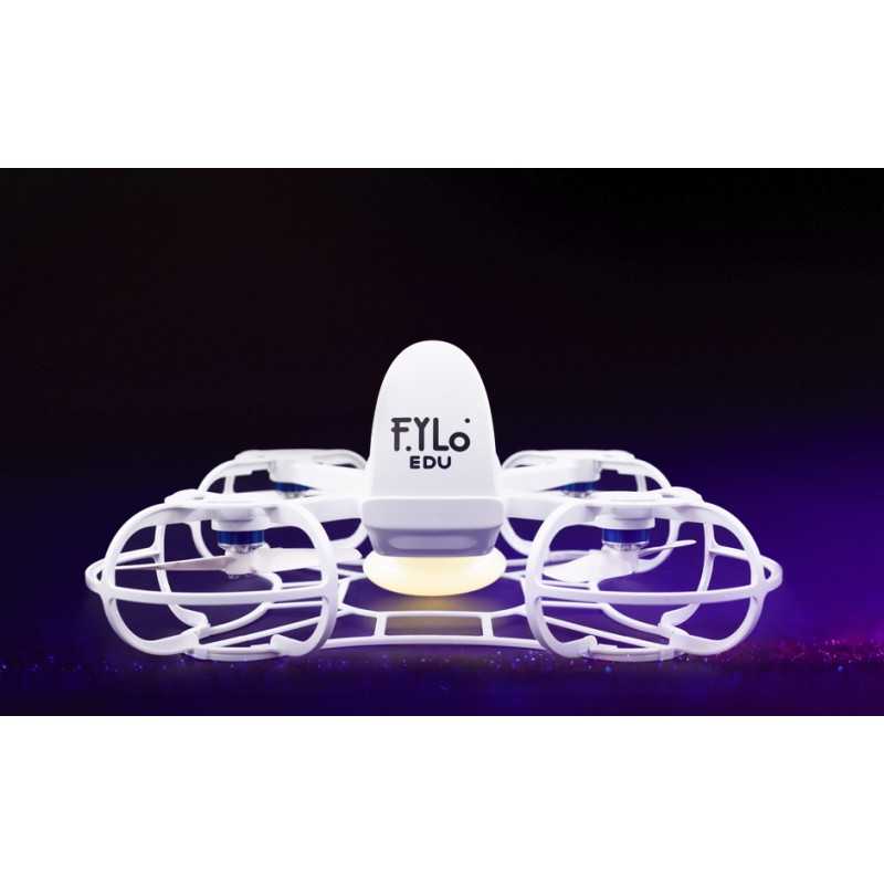 Fylo EDU - LED Drone lysshow kit og dronesværm sæt med 10 programmerbare droner