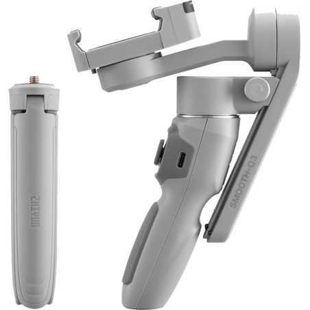 Zhiyun Smooth Q3 - Gimbal Stabilisator Til Smart Phones Med Lys