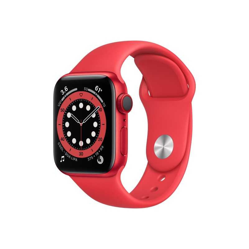 Billede af Apple Watch Series 6 (GPS Cellular) 40 mm Rød Smart ur