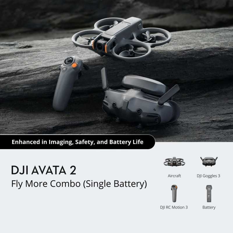 DJI Avata 2 FPV Racing Drone Fra Certificeret DJI Butik