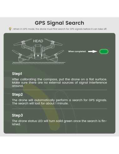 Holy Stone HS440D mini drone med 4K + Gratis 2 stk. valgfri bøger