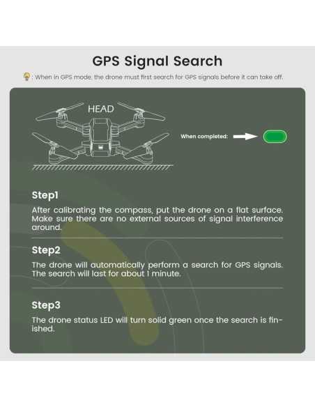 Holy Stone HS440D mini drone med 4K + Gratis 2 stk. valgfri bøger