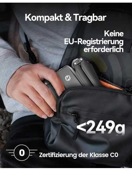 Holy Stone HS440D mini drone med 4K + Gratis 2 stk. valgfri bøger