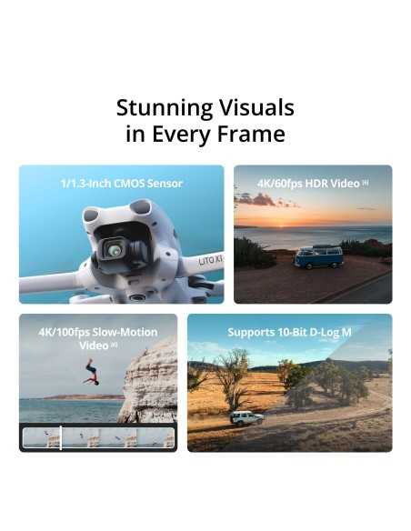 DJI Lito X1 Fly More Combo (DJI RC 2)