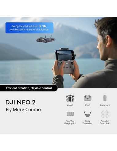 DJI Neo 2 Fly More Combo - Bedst i Test Mini Drone 2026