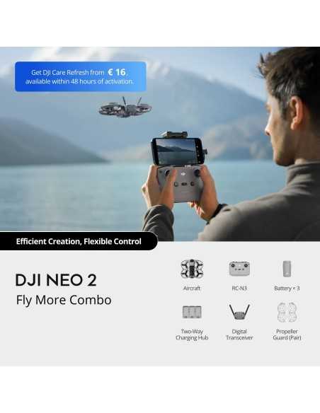 DJI Neo 2 Fly More Combo - Bedst i Test Mini Drone 2026