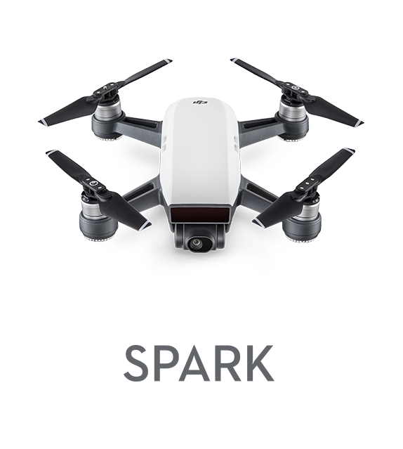 DJI Spark drone med kamera
