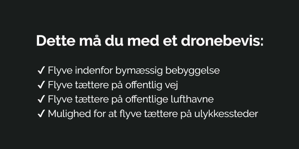 Dronebevis Til Droner Med Kamera - Drone Pilot