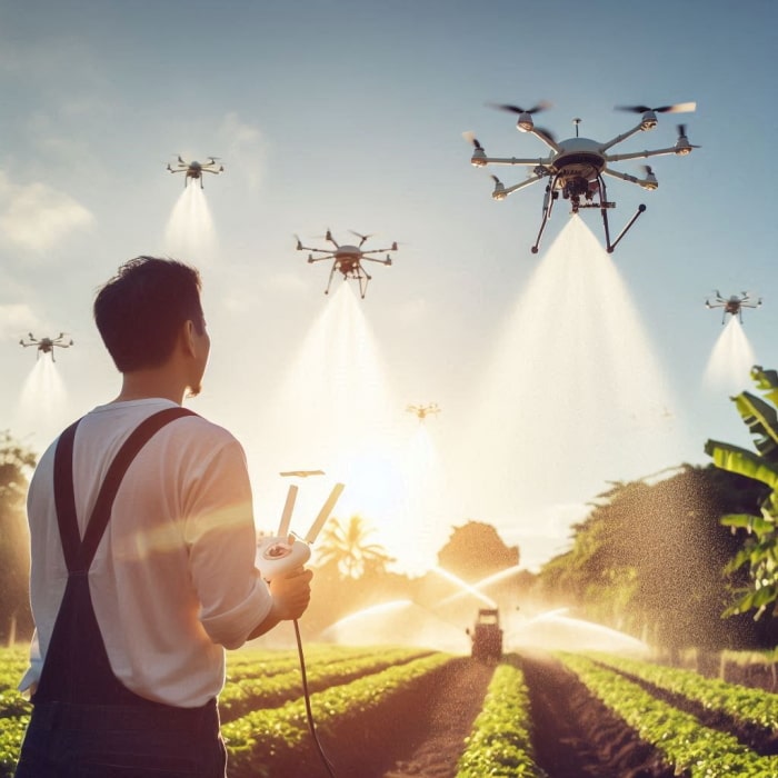 Droner i landbruget - Landbrugsdroner