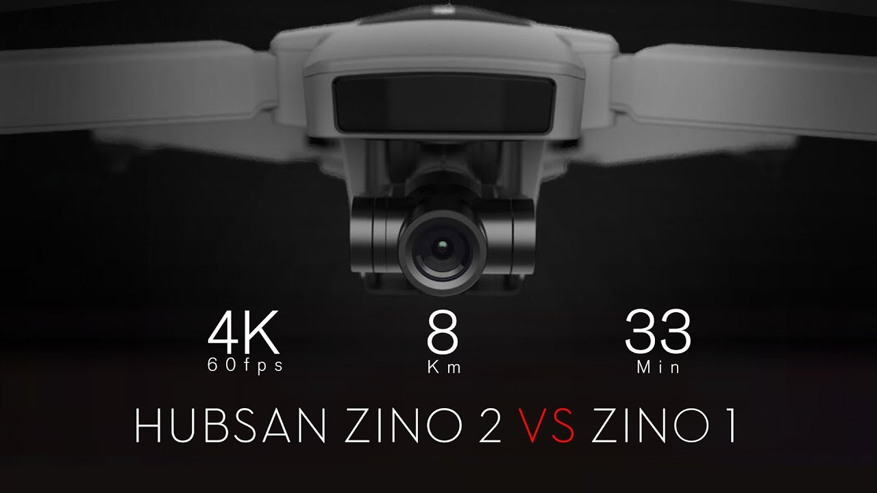 Hubsan Zino 2 drone med 4K kamera og follow me