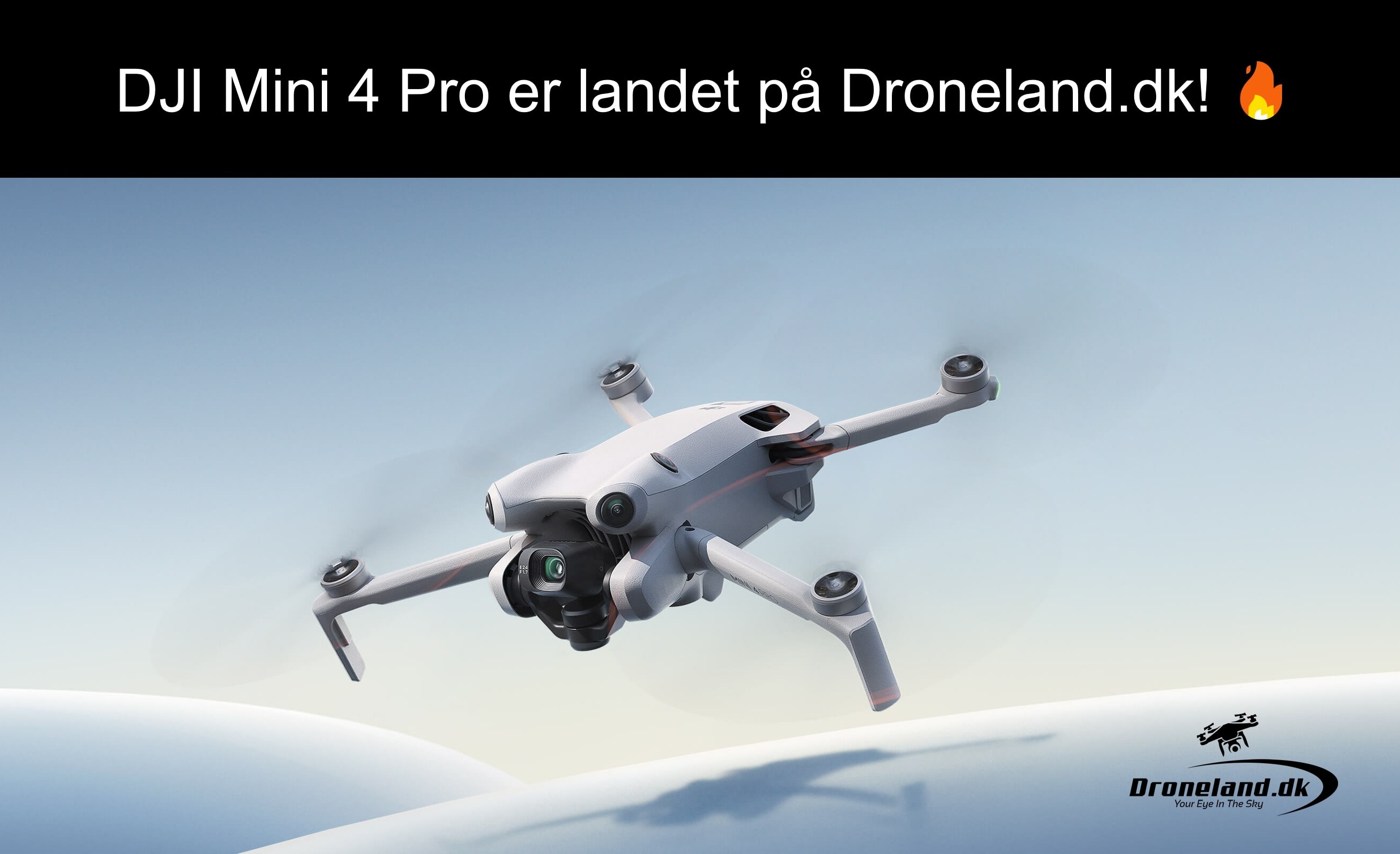 DJI Mini 4 Pro mini drone er landet!