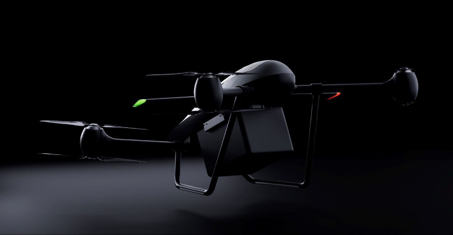 HevenDrones præsenterer den første drone, der drives af brint