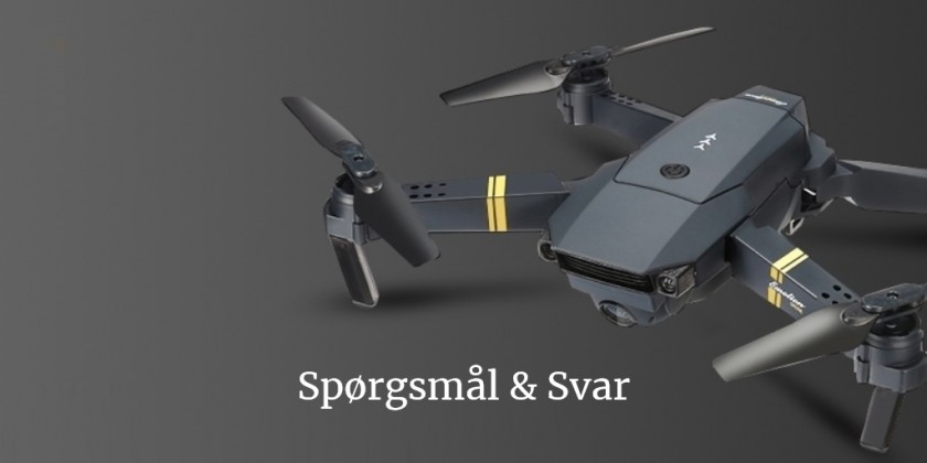 Q&A: Spørgsmål og svar til DroneX Pro Eachine E58 Skye drone