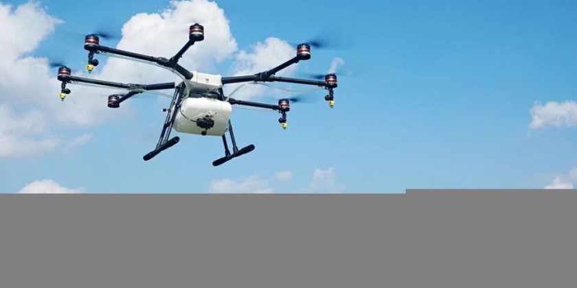 DJI sprøjte droner hjælper til i kampen mod Corona virus