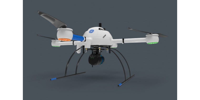 GE lancerer erhvervsdroner med kamera på det globale marked sammen med Microdrones