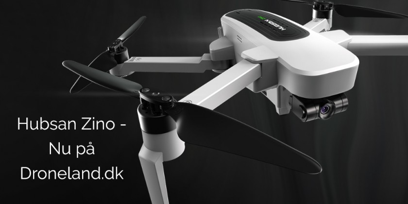 Vi lancerer nu Hubsan Zino drone med 4K UHD kamera