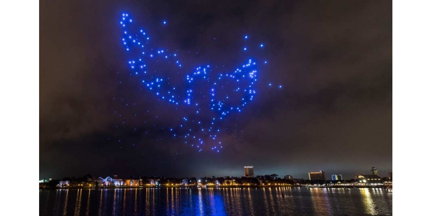 Den næste niche for drone piloter: Spektakulære DIY drone lys-shows